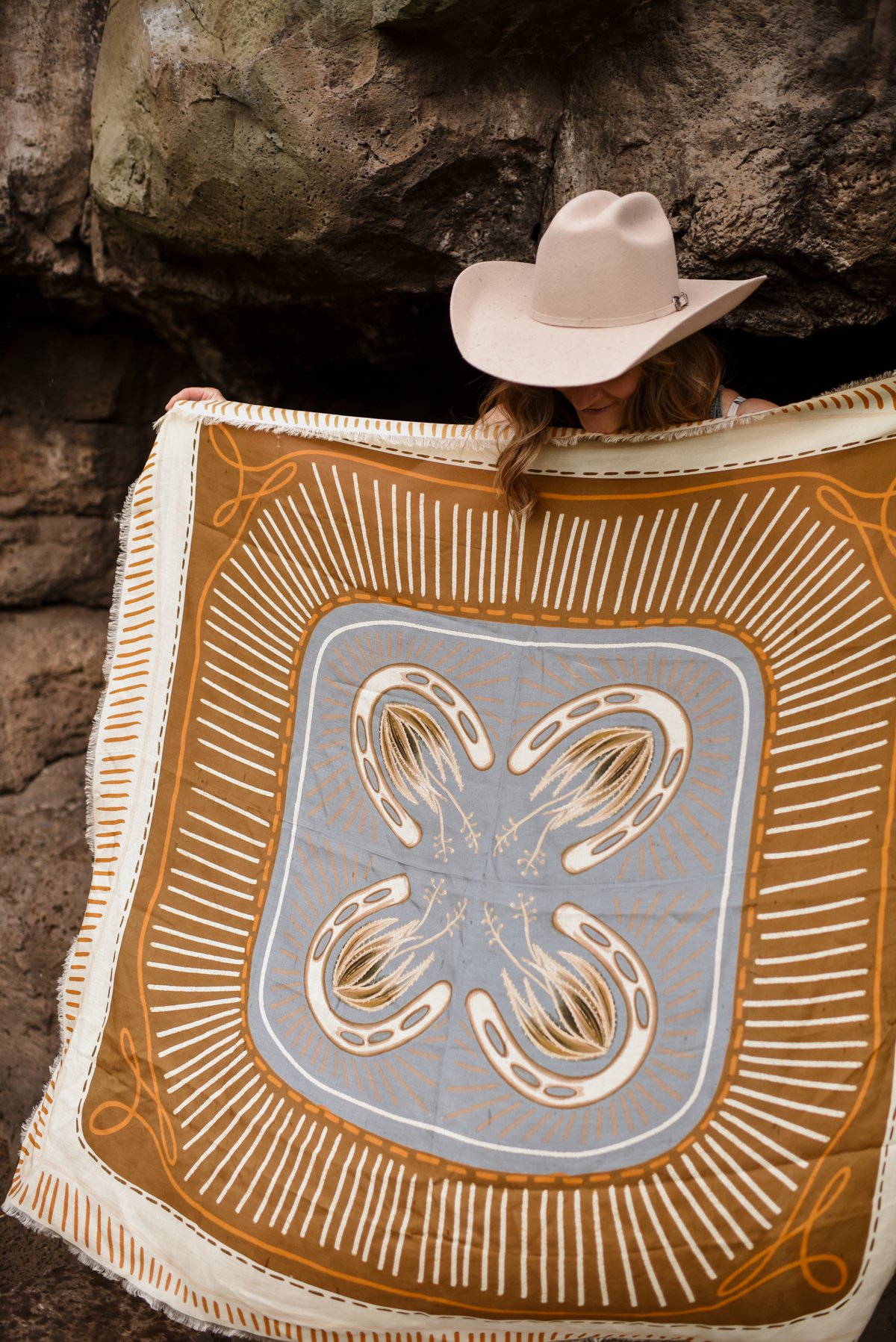 The Golden West Bandana Wrap