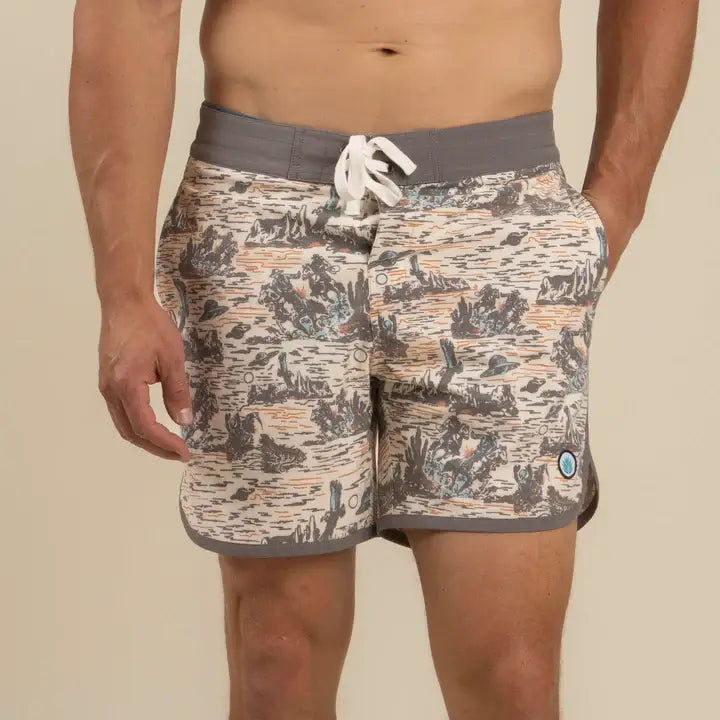 Sendero Desert Abduction Point Bar Boardshorts