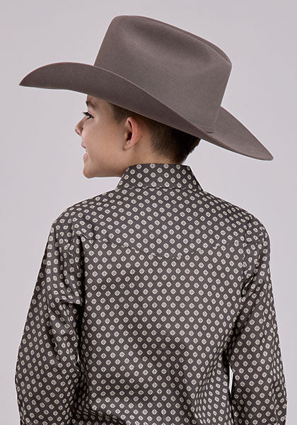 Roper Boys Ironwood Poplin Shirt