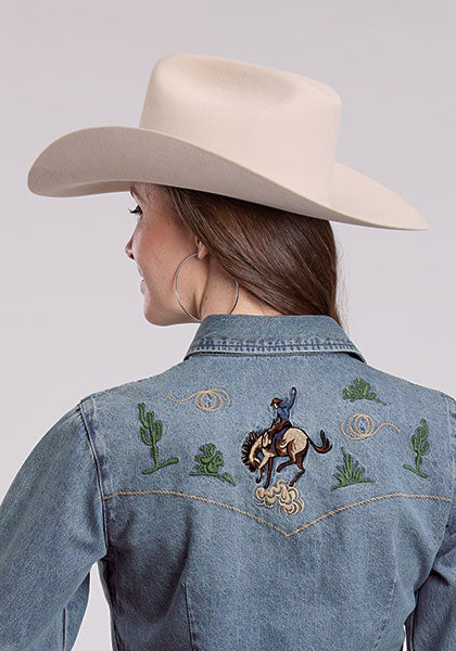 Bronc & Bloom Denim Shirt