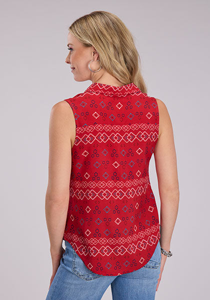 Red Rock Trail Sleeveless Shirt