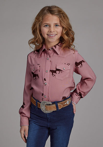 Roper Girls Pony Parade Blouse
