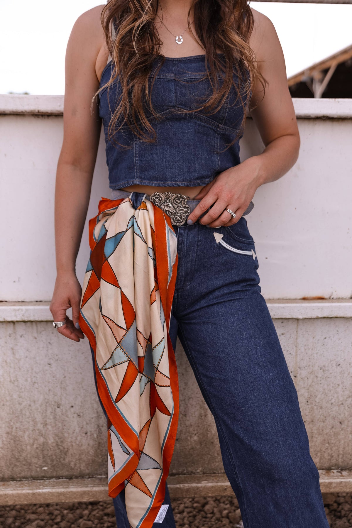 The Liberty Star Silk Wild Rag