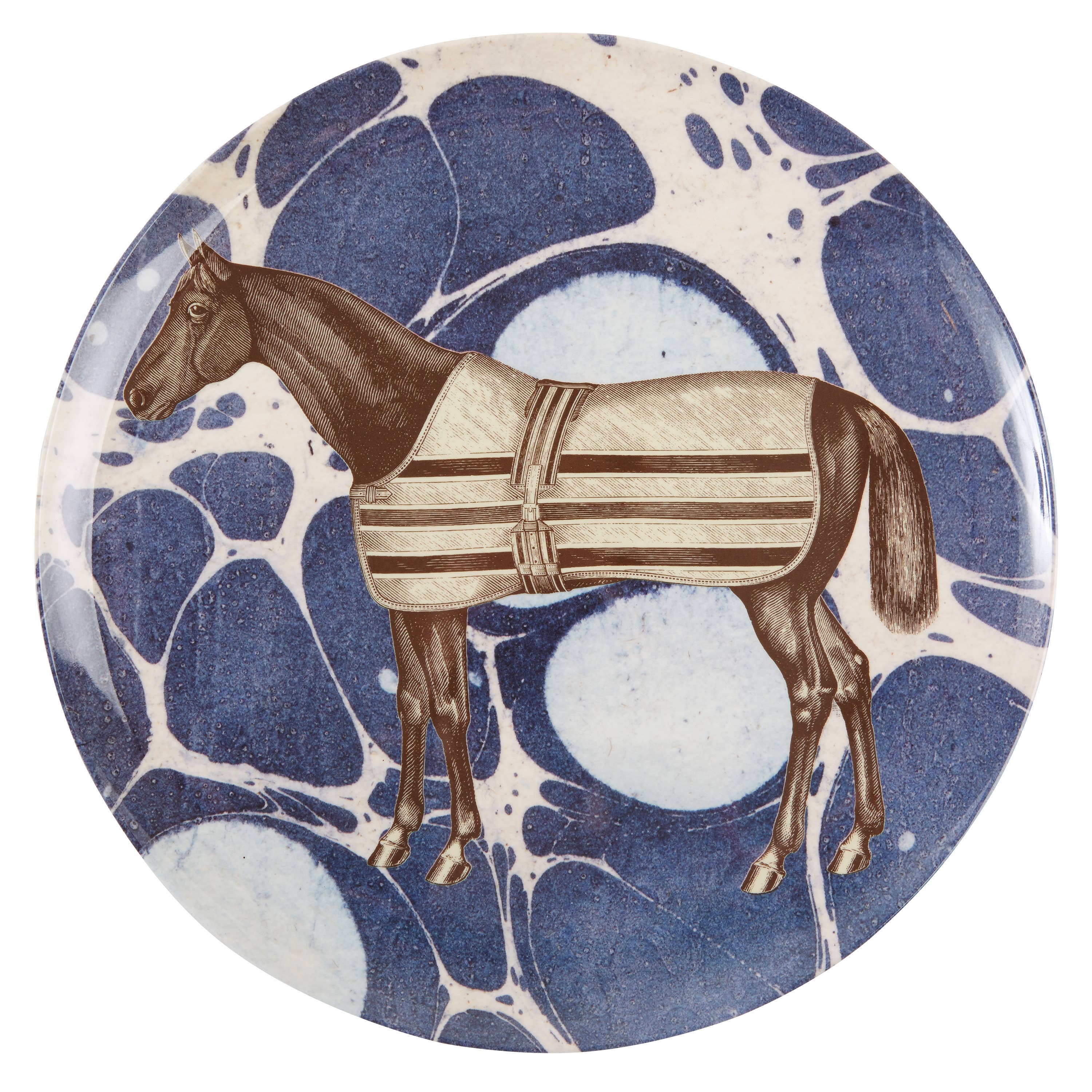 Equus Dinner Plates, Set of Four
