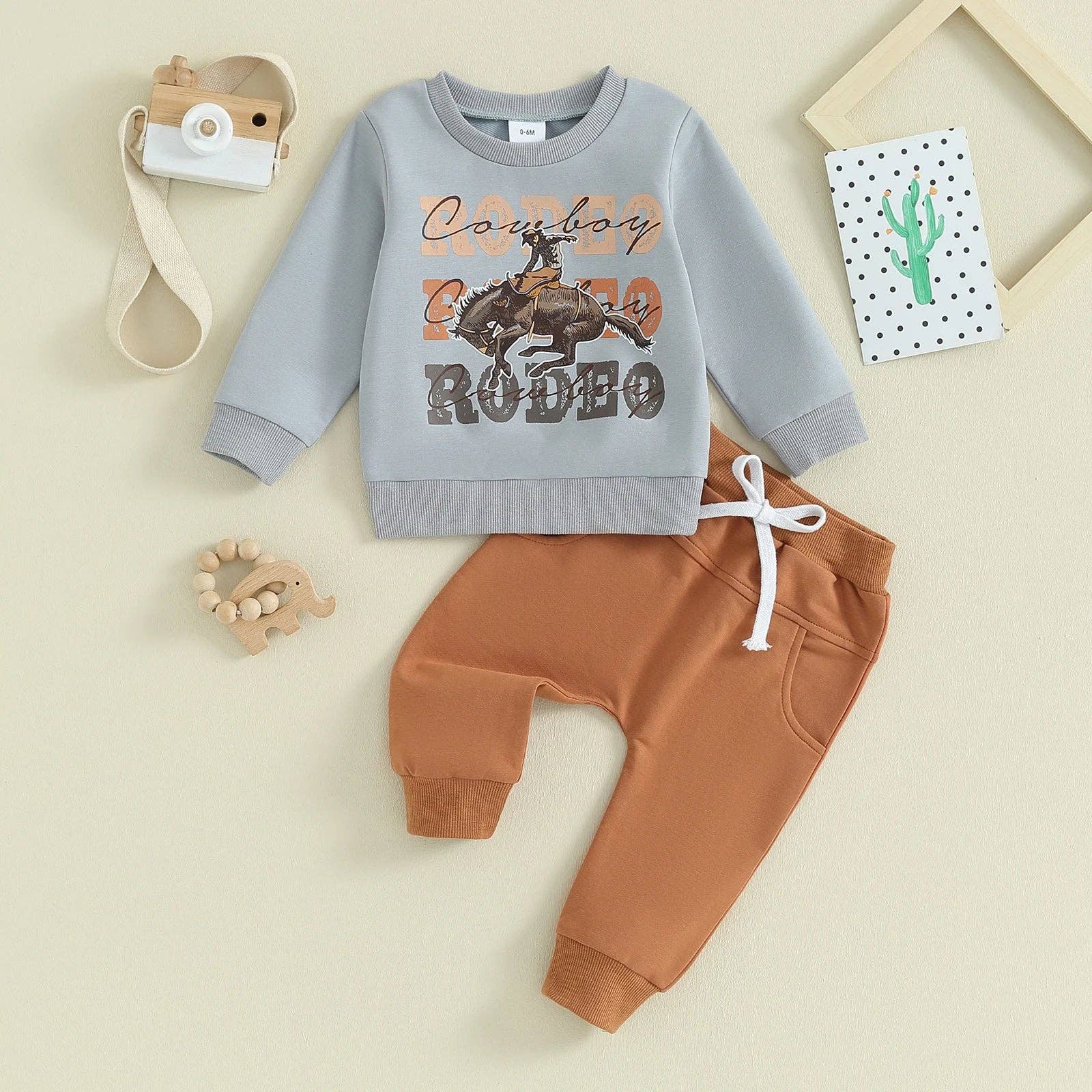 Cowboy Rodeo Loungewear Set