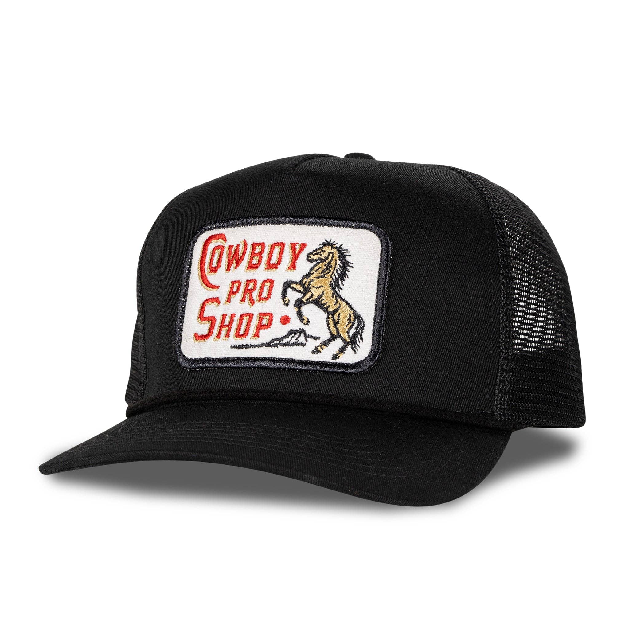 Sendero Cowboy Pro Shop Hat, Black