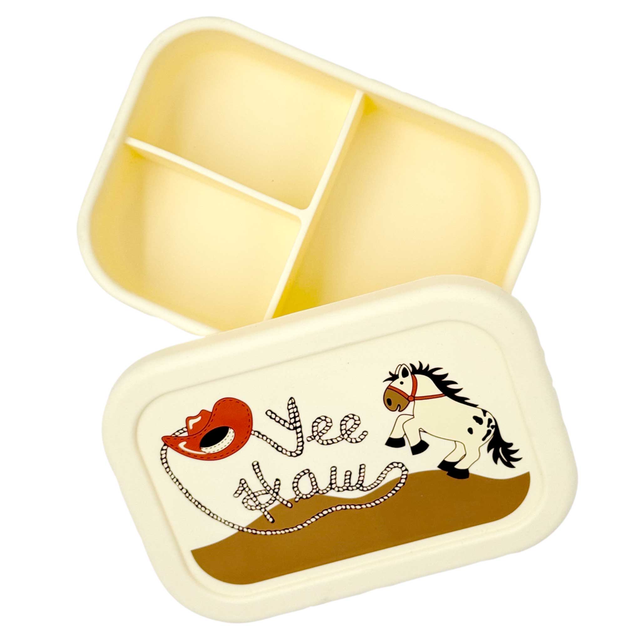 Yee Haw Fresh & Messy Silicone Bento Box