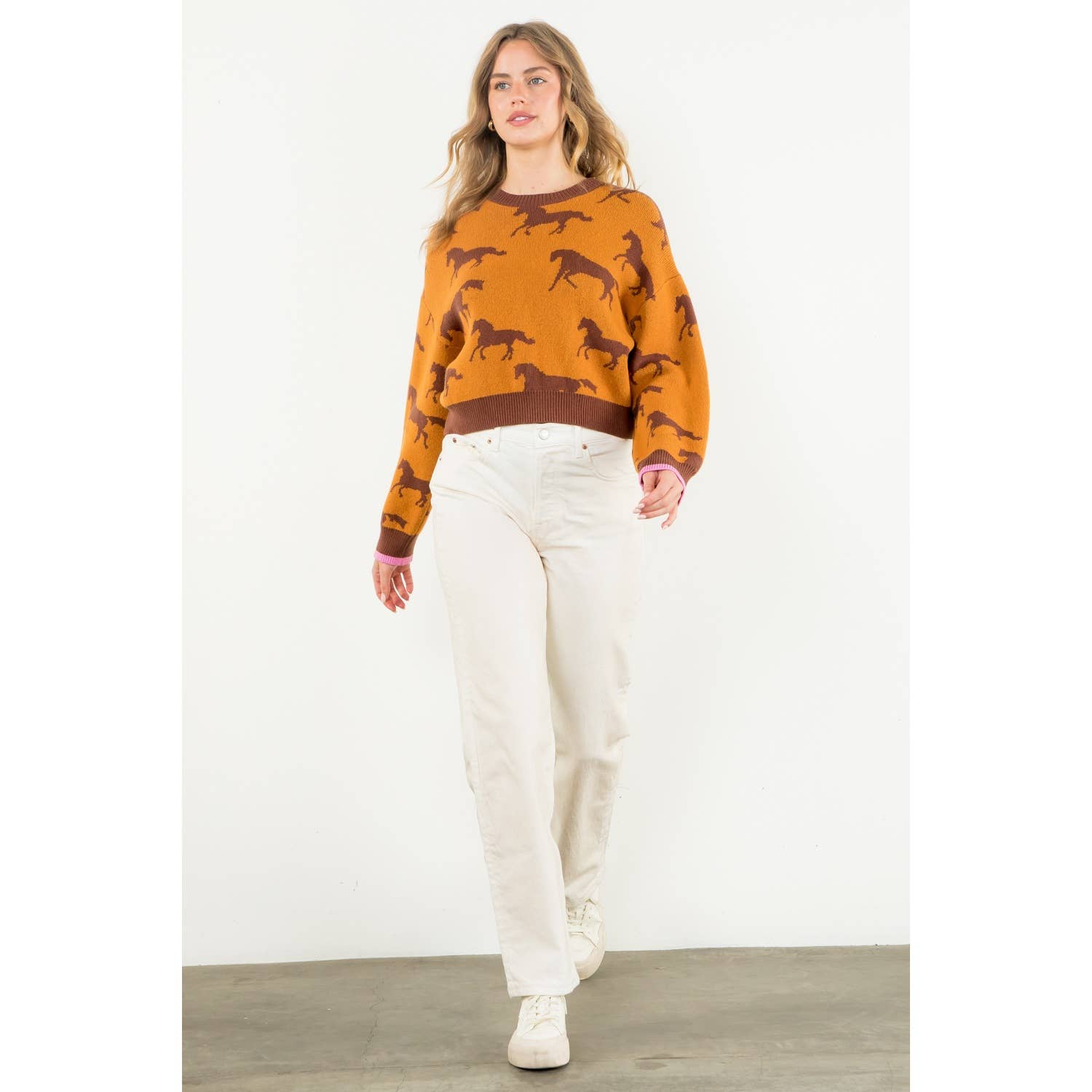 Mane Attraction Sweater, Mustard