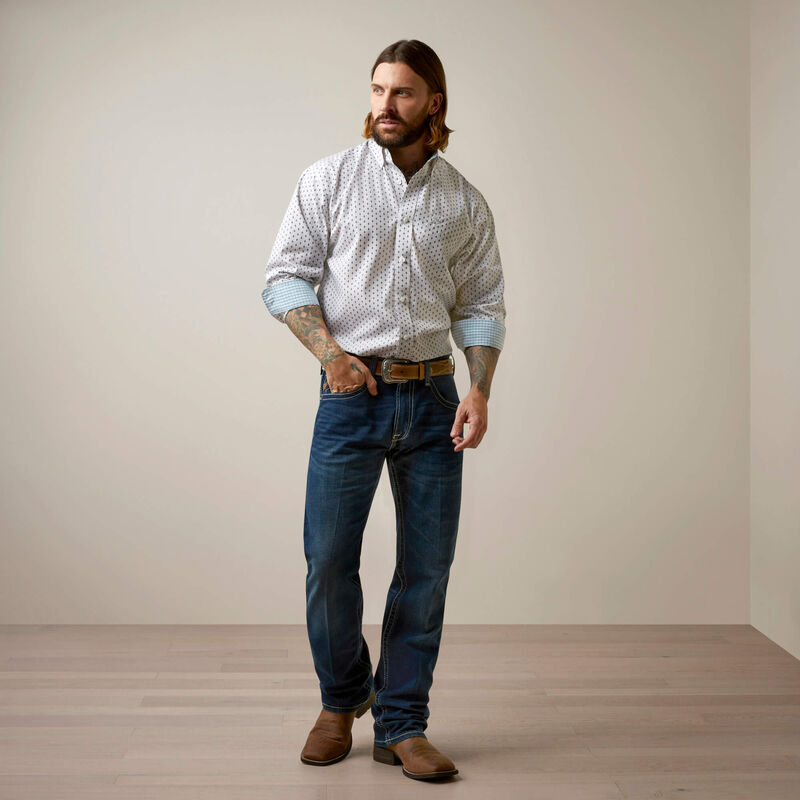 Ariat Mens Wrinkle Free Coleman Classic Fit Shirt