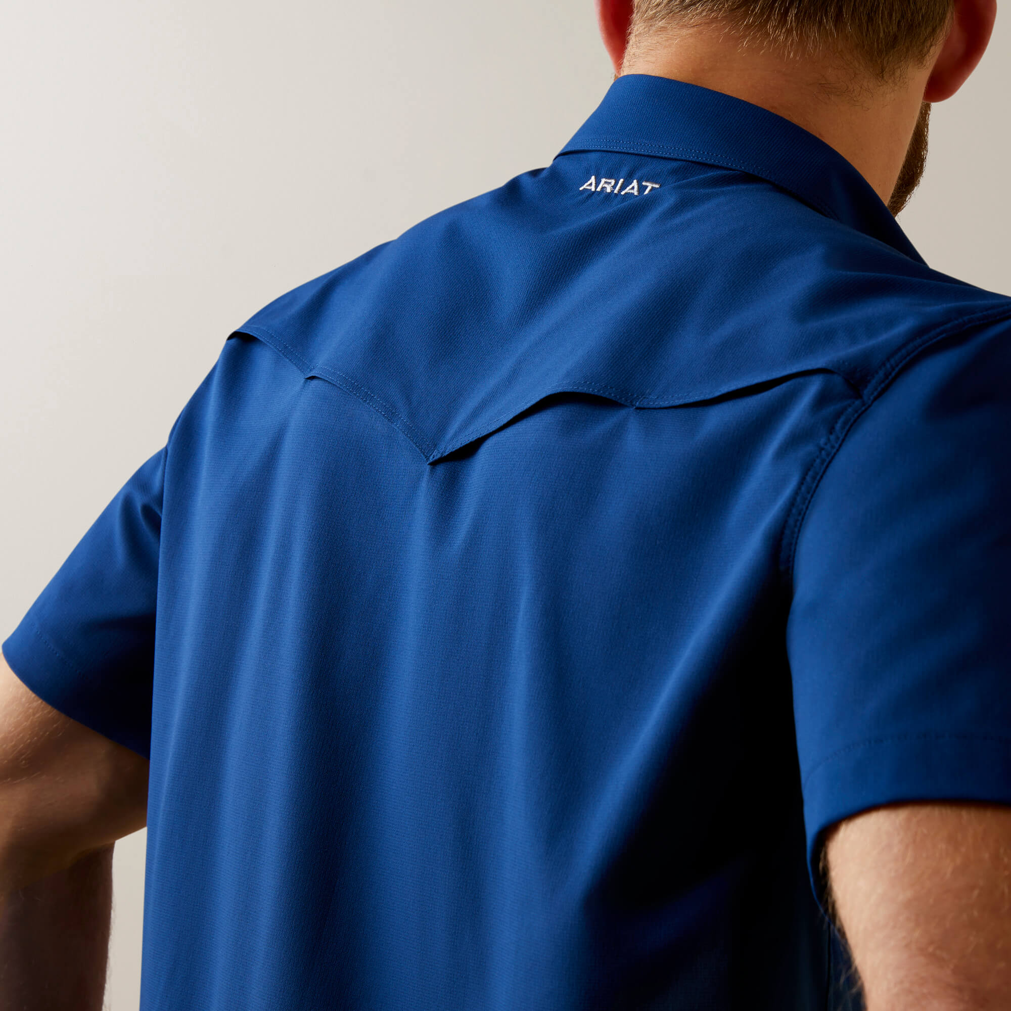 Ariat Mens VentTEK Western Fitted Shirt-Midsummer Night