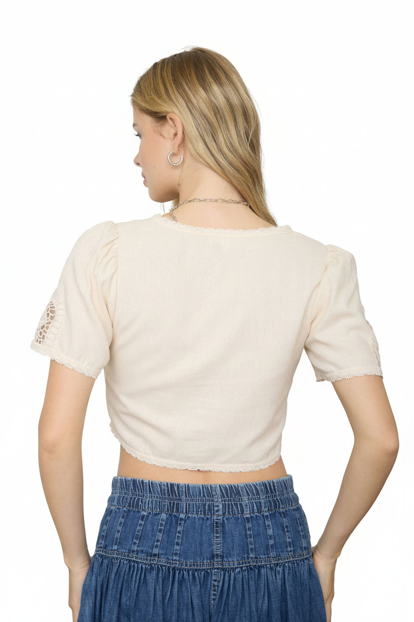Dust & Lace Top