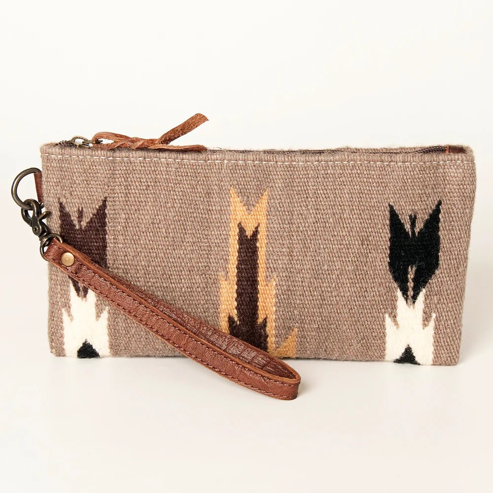 Rosalind Saddle Blanket Wristlet