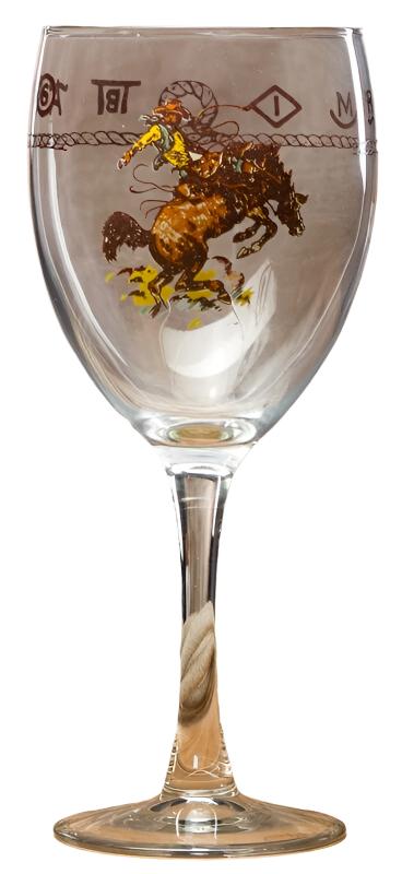 Bronco 12oz Wine Glass, Set of 4