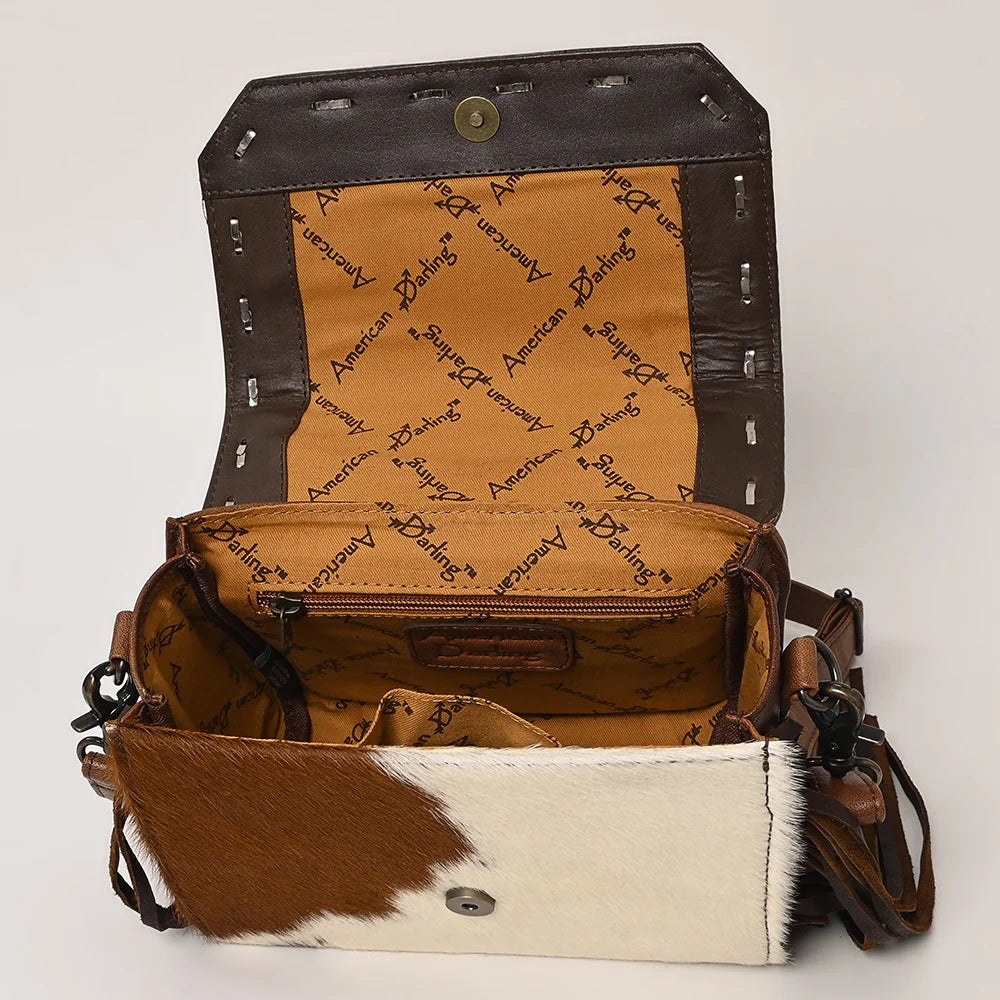 The Longhorn Cowhide Crossbody