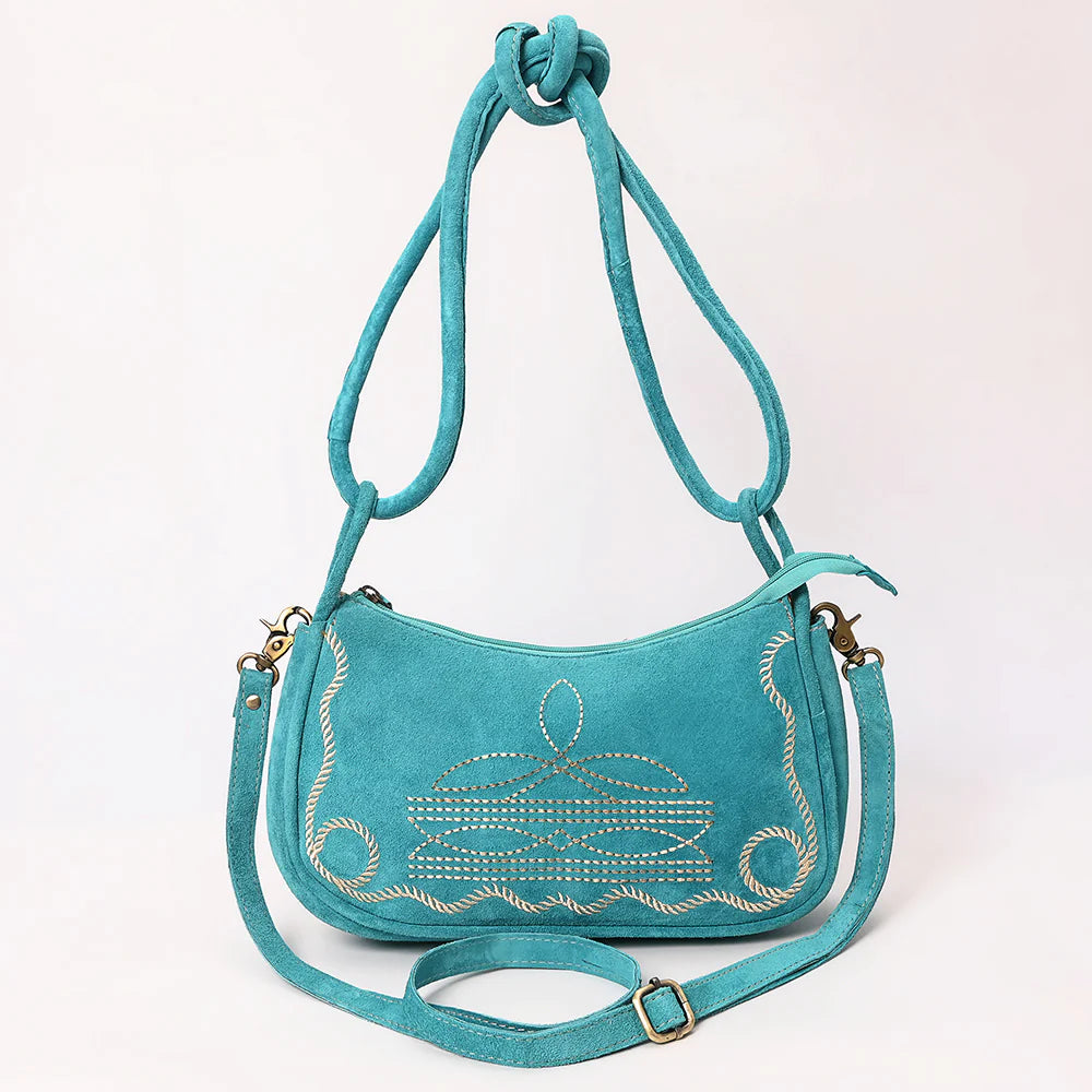 Prairie Sky Suede Bag