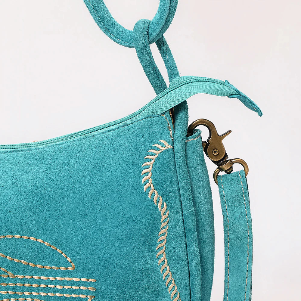 Prairie Sky Suede Bag