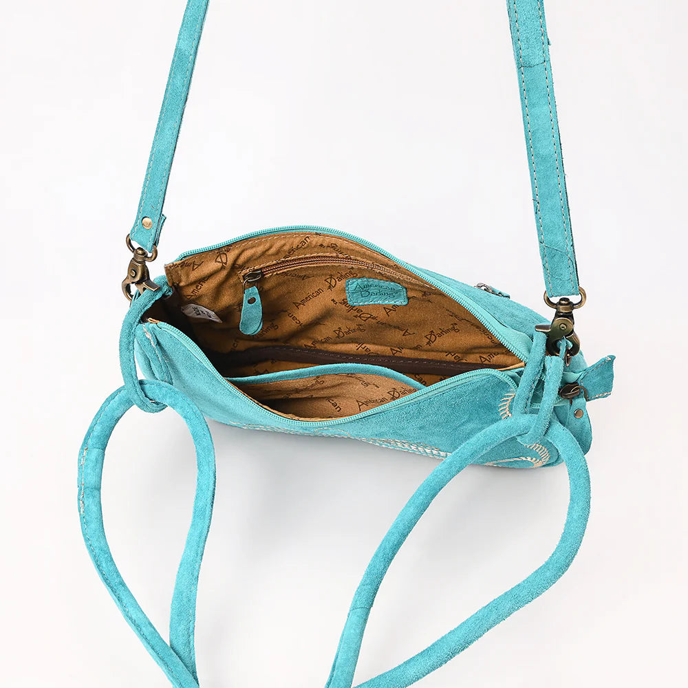 Prairie Sky Suede Bag