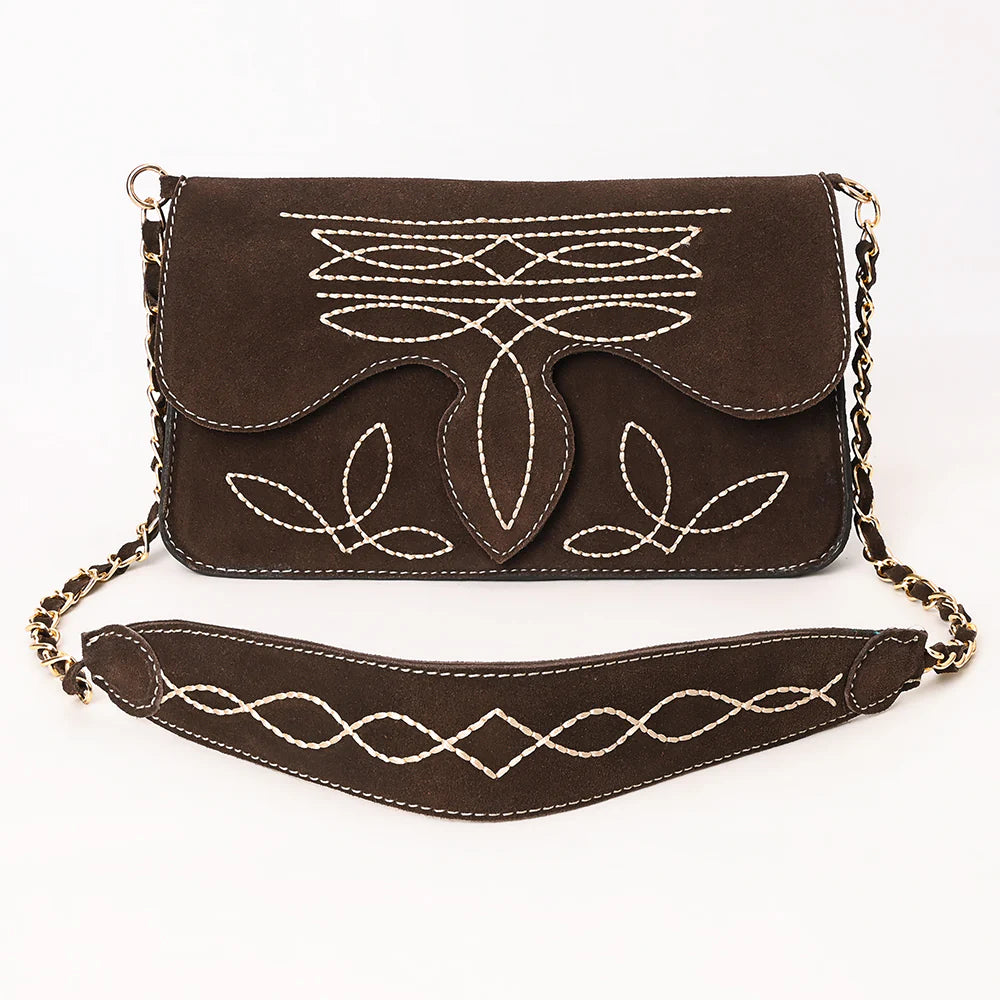 Tobacco Rose Crossbody