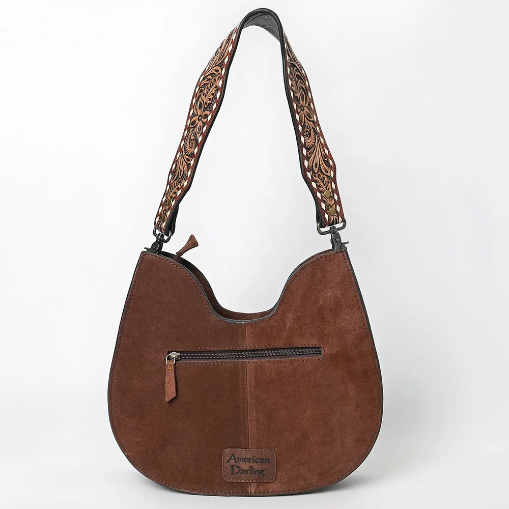 The Buckaroo Suede Hobo