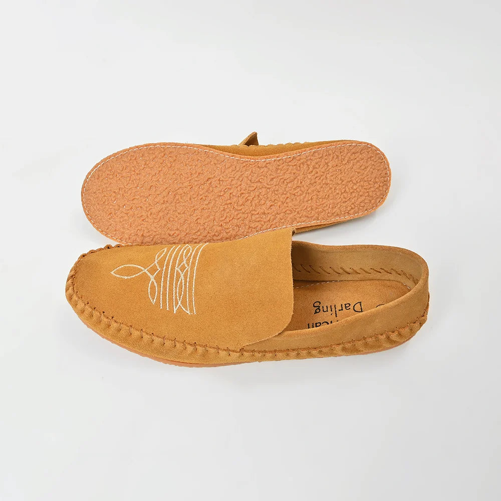 The Prairie Rose Moccasin