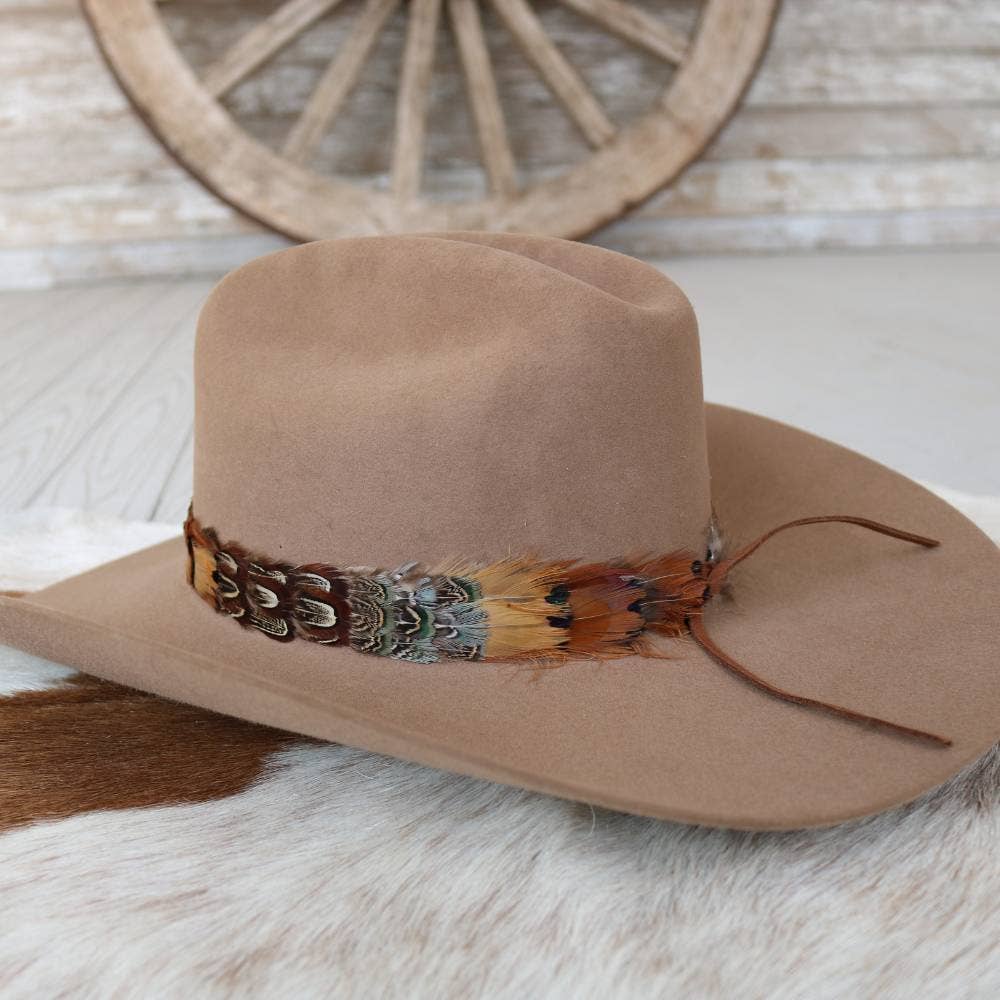 Western Feather Shikoba Hat Band