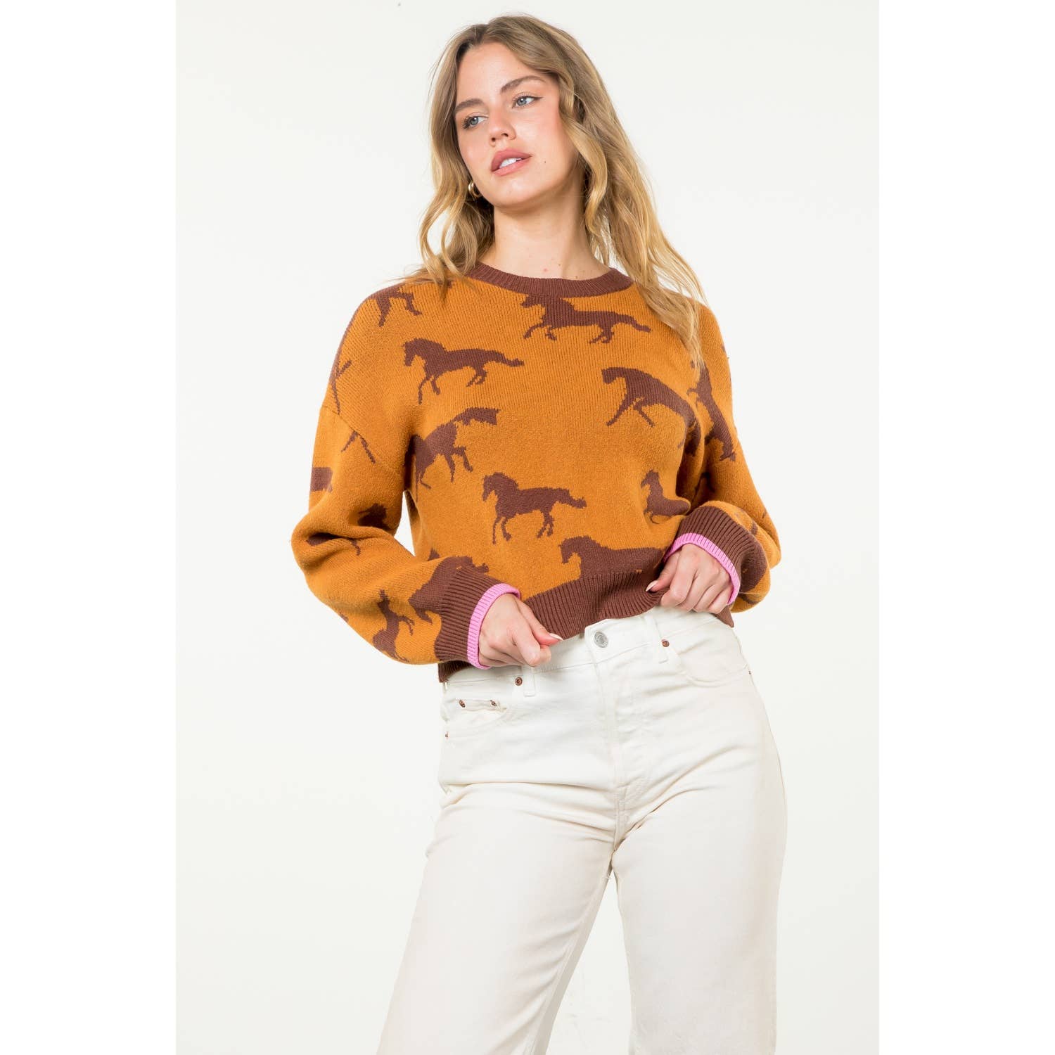 Mane Attraction Sweater, Mustard