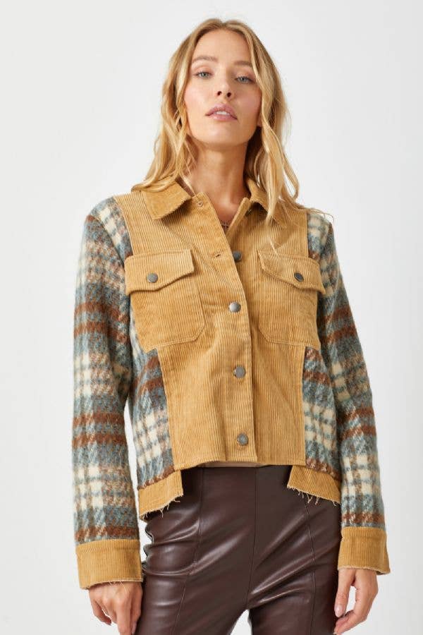 Henley Corduroy Jacket