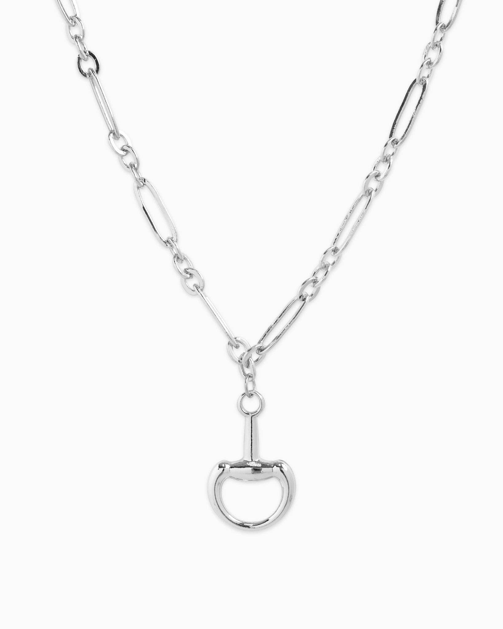 On the Rein Necklace, Silver