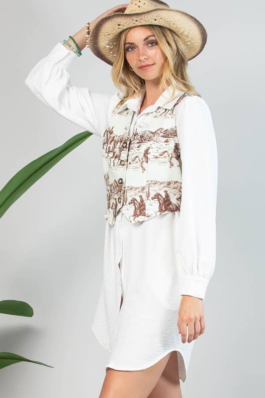 Maverick Western Vest