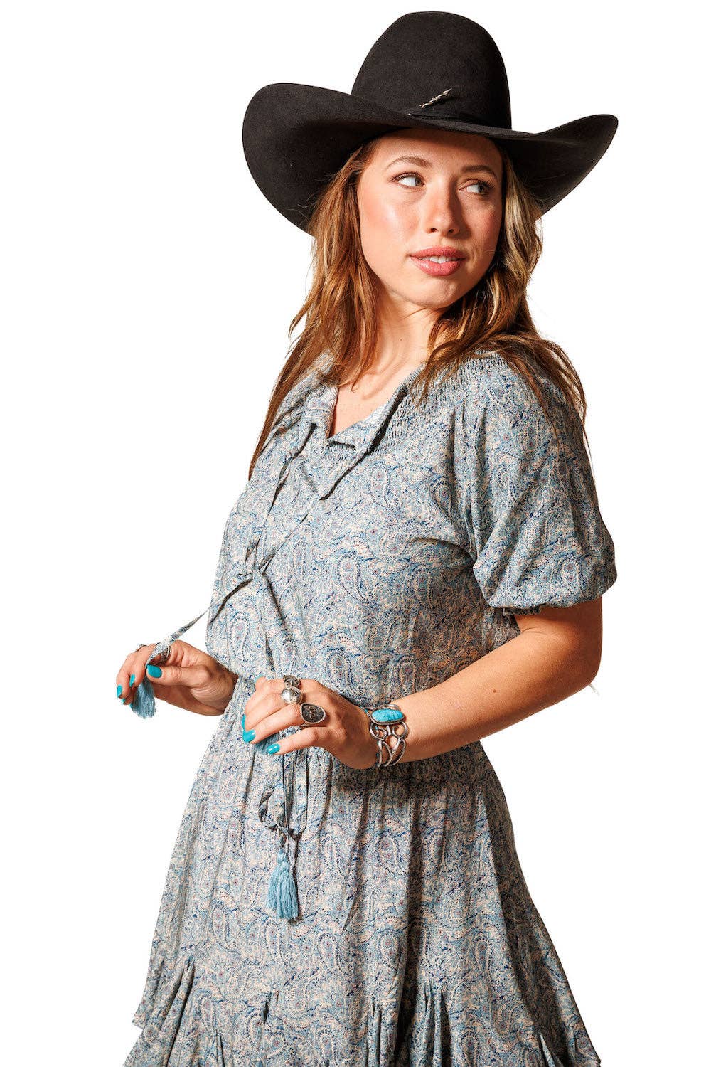 Bree Prairie Paisley Chambray Shirt