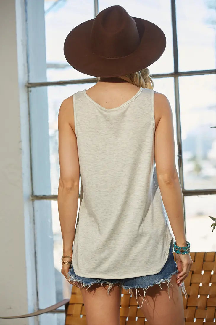 Raquel Rodeo Graphic Top