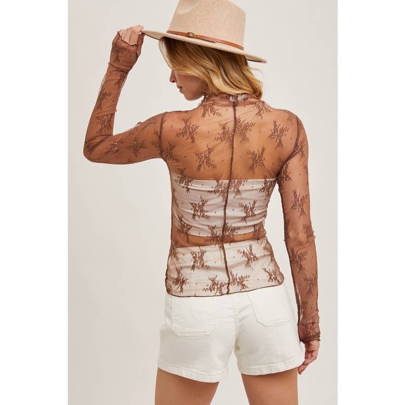Evening Range Lace Top