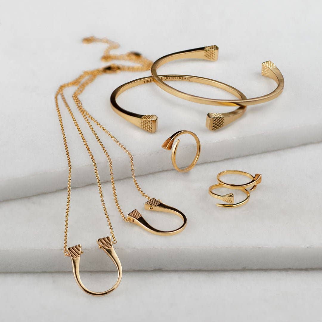 Lucky Nail Pendant Necklace