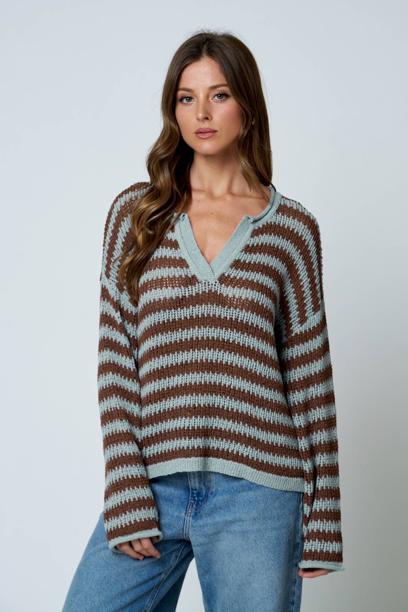 The Big Sky Stripe Sweater