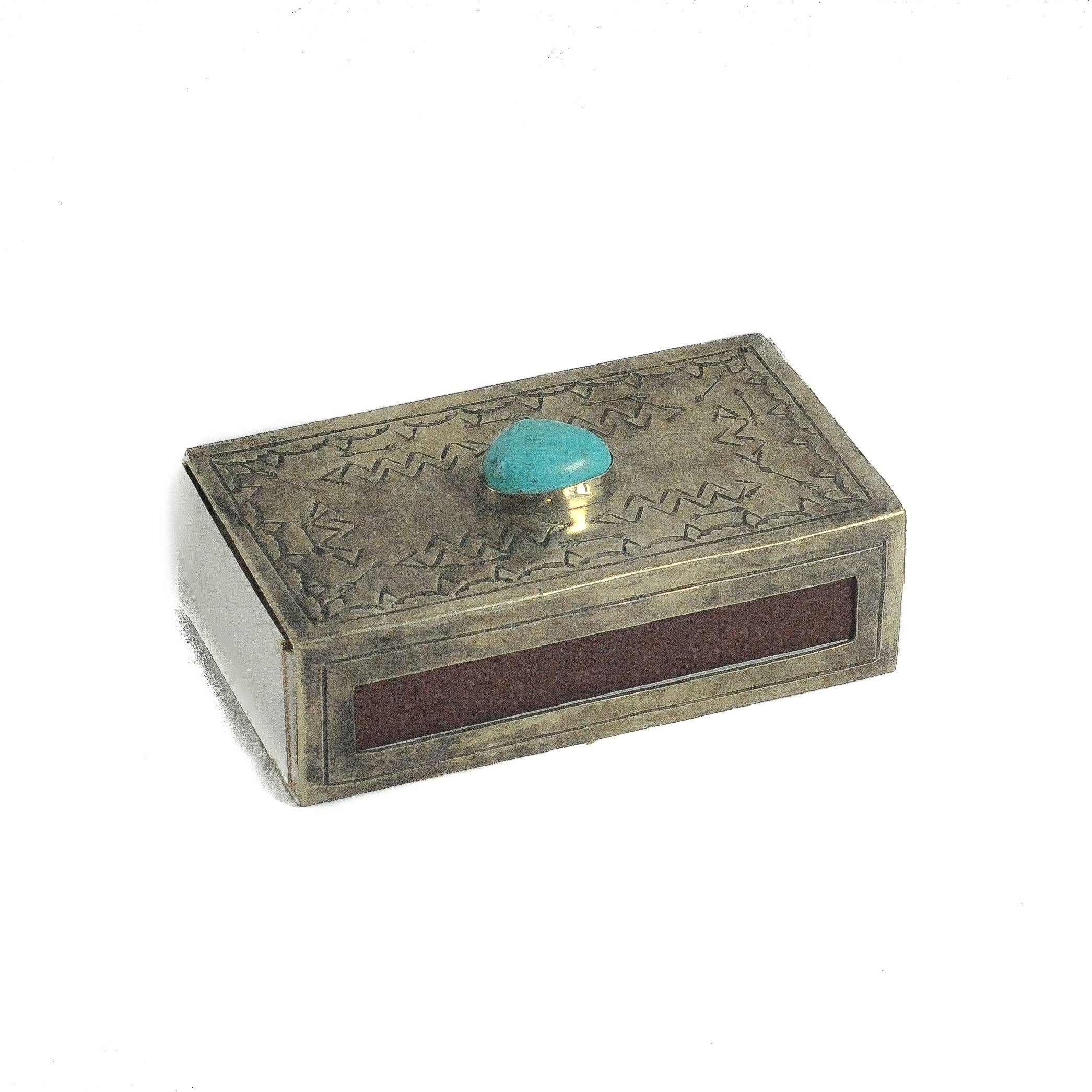 Turquoise Trial Matchbox