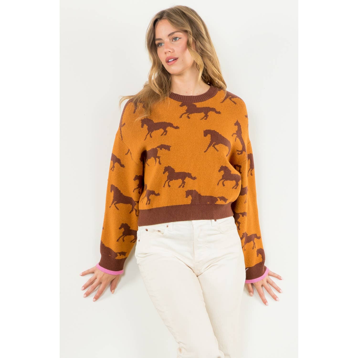 Mane Attraction Sweater, Mustard