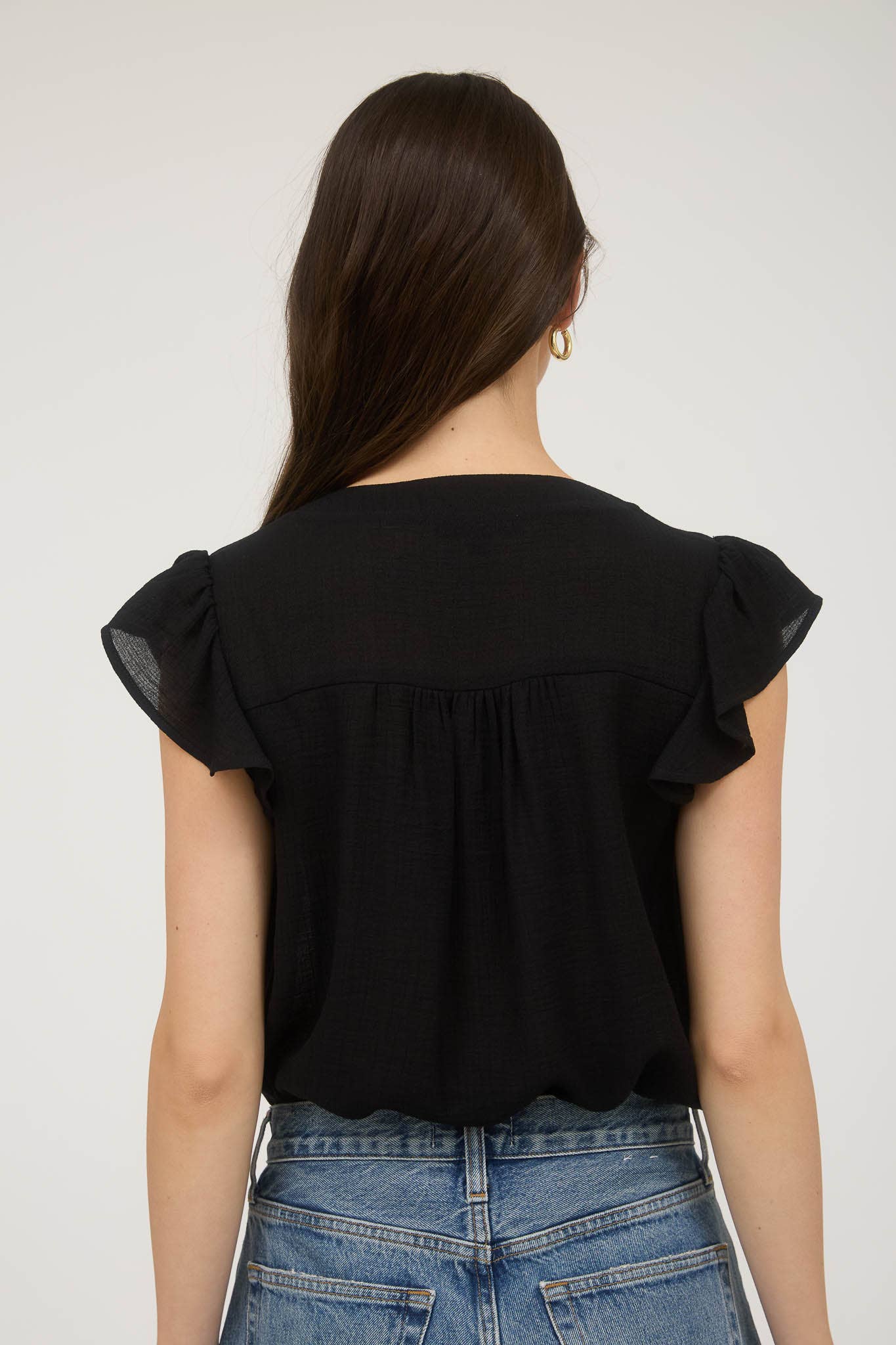 Midnight Bloom Blouse