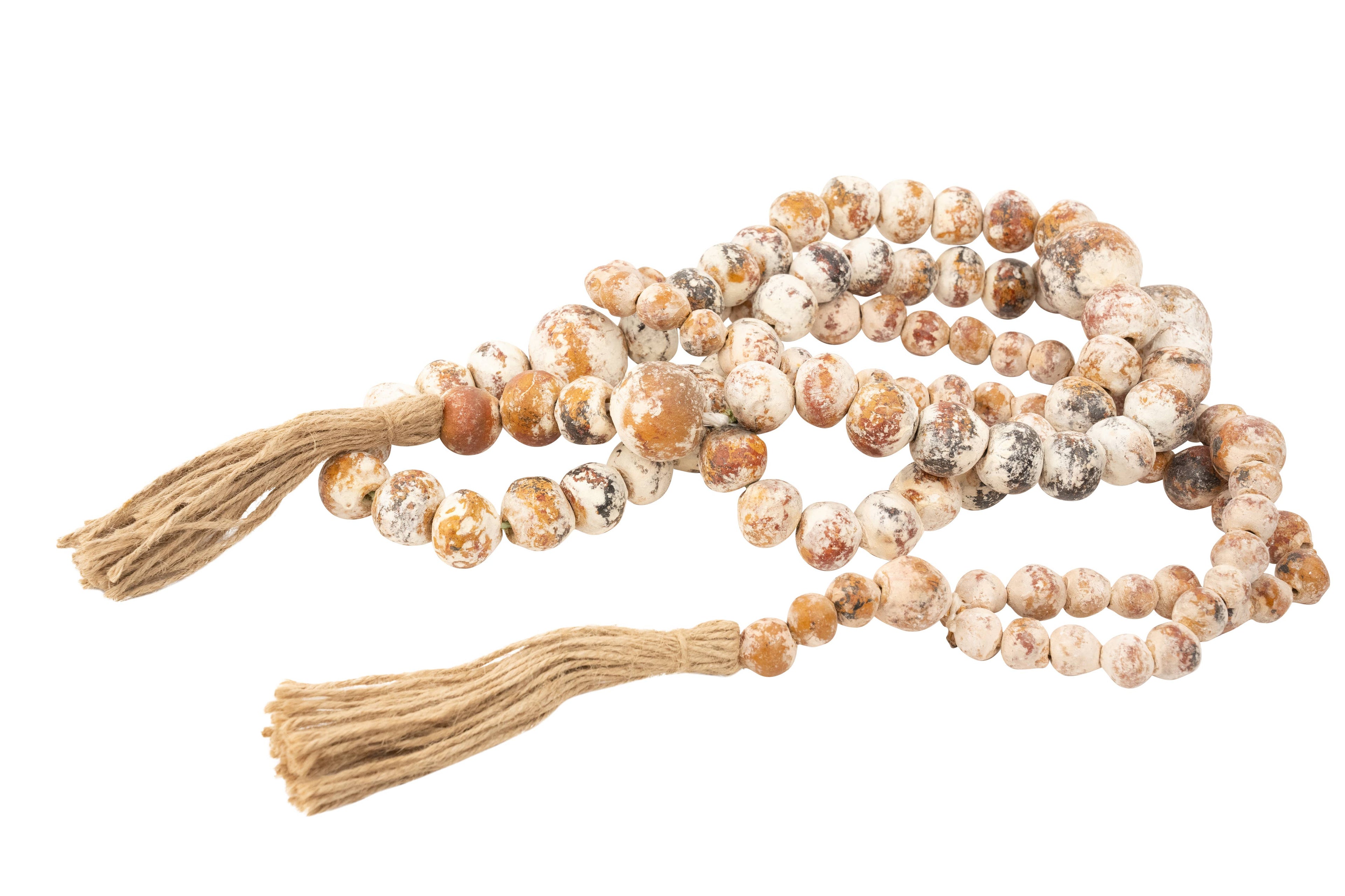 Todos Santos Rustic Red Farmhouse Tassel, 18"