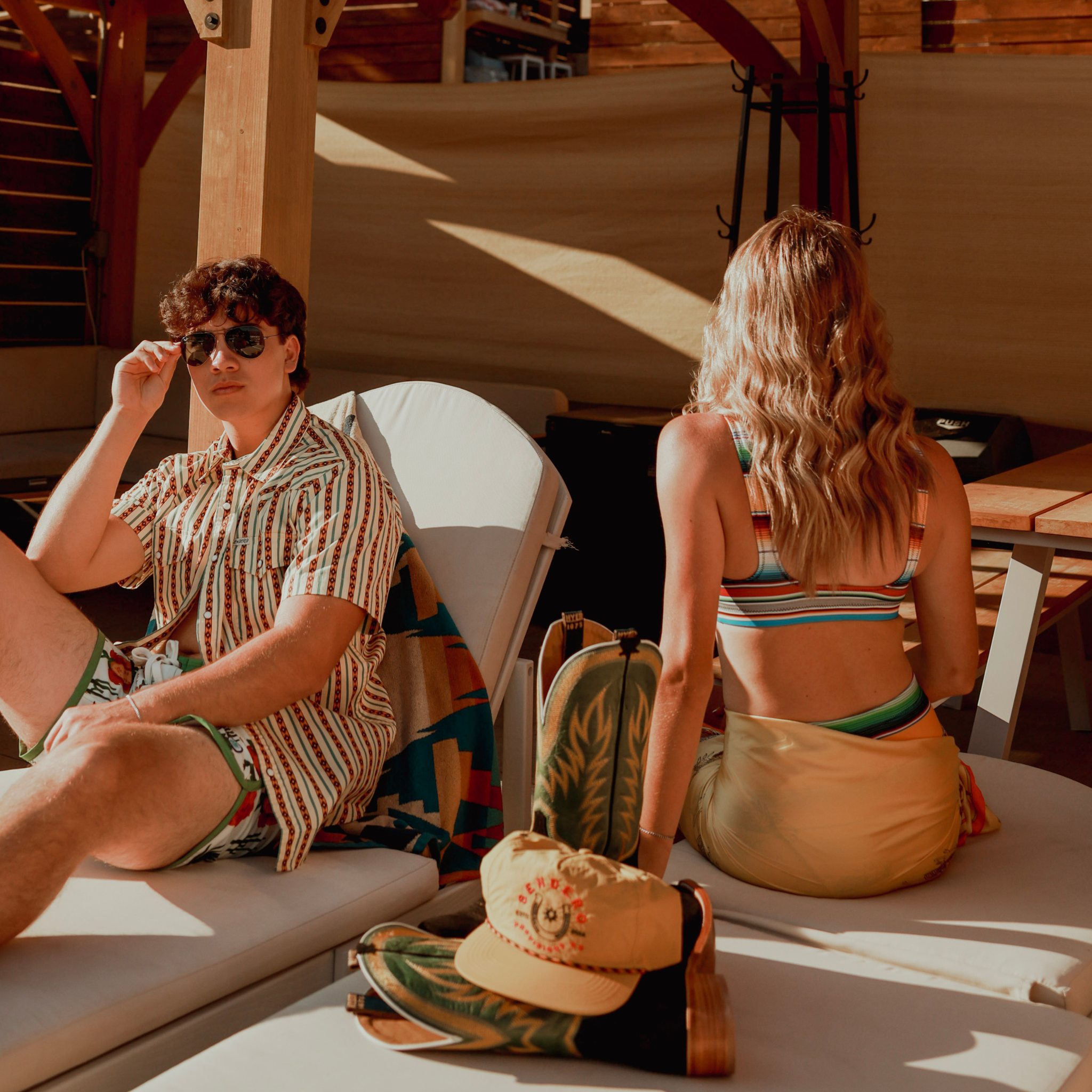 Rayo del Sol High-Waisted Bikini