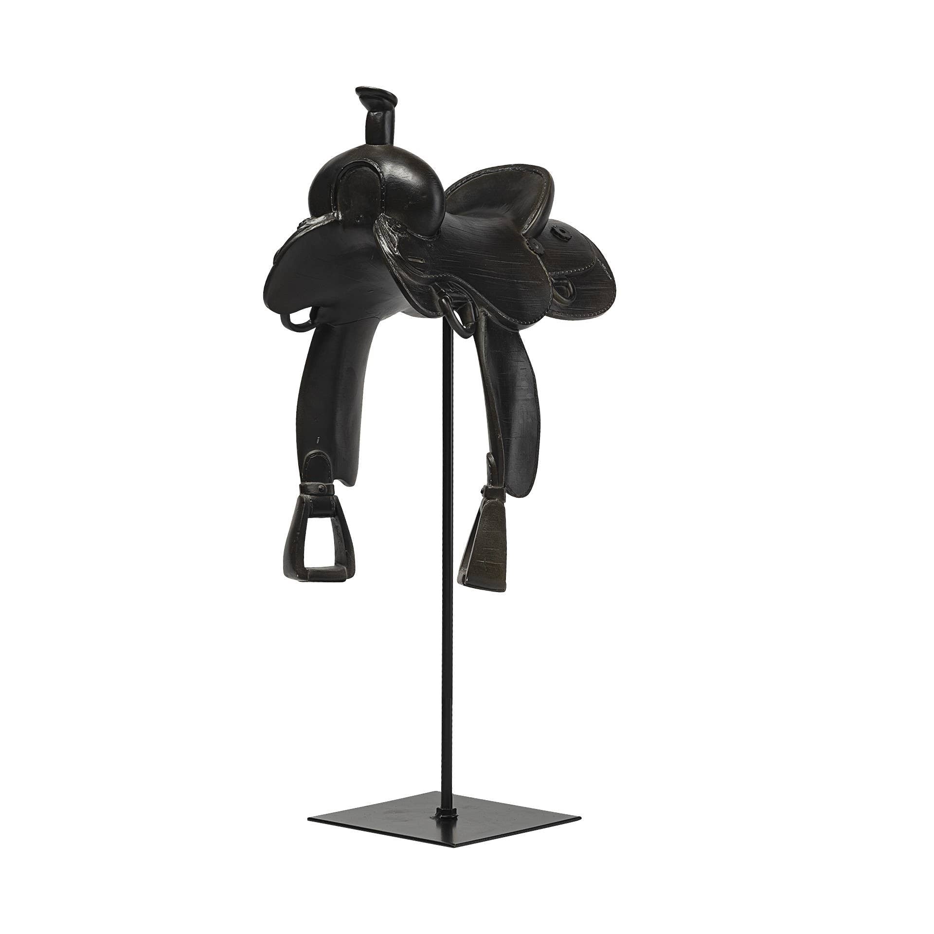 Saddle & Steel Sculpture