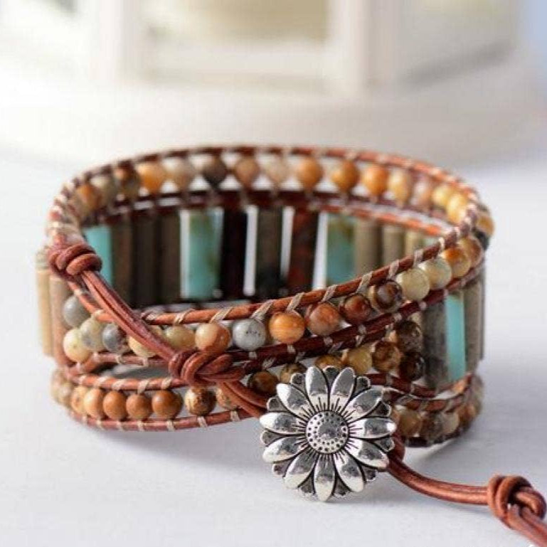 Sunstone Sage Bracelet