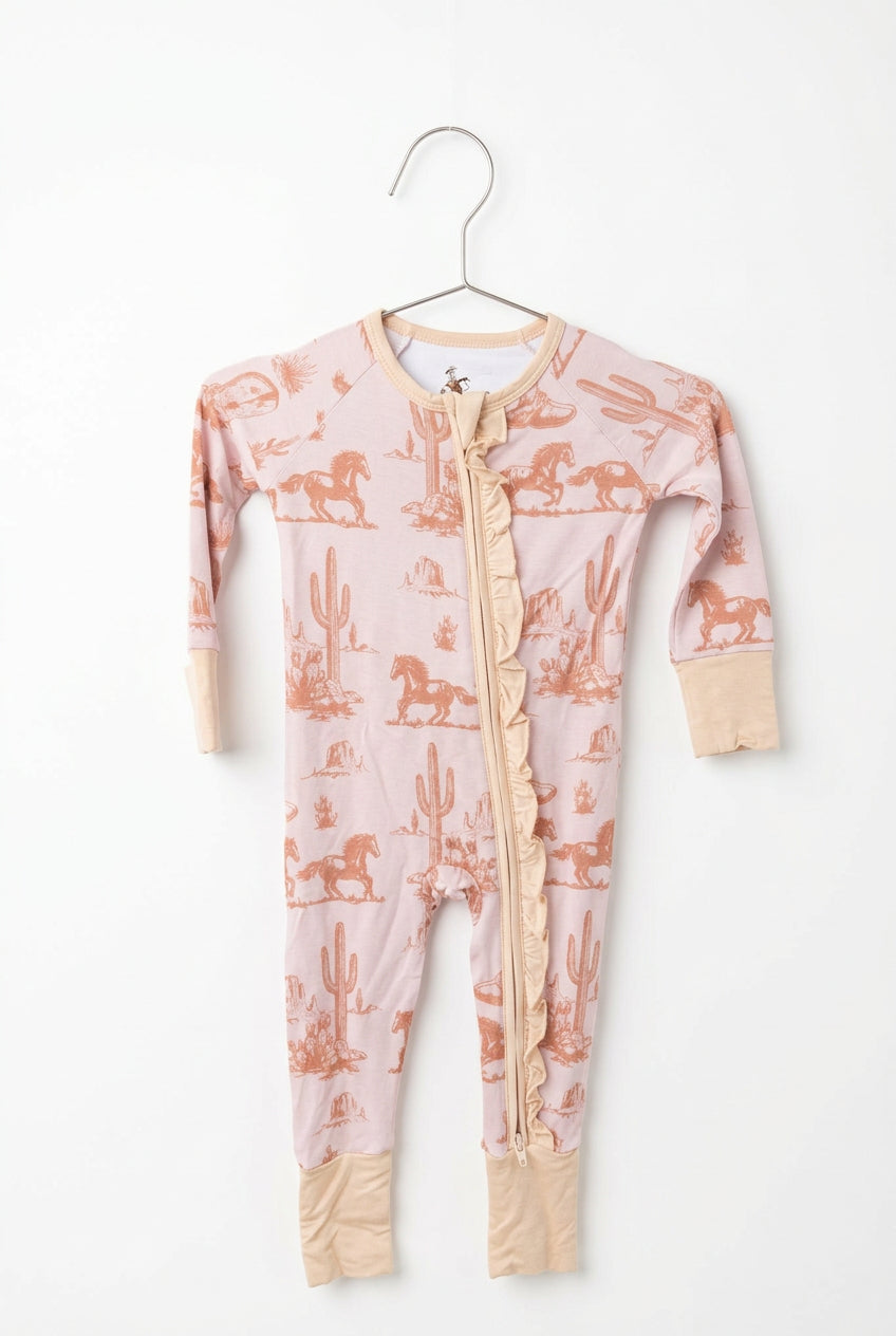 The Arizona Skies Bamboo Ruffle Sleeper