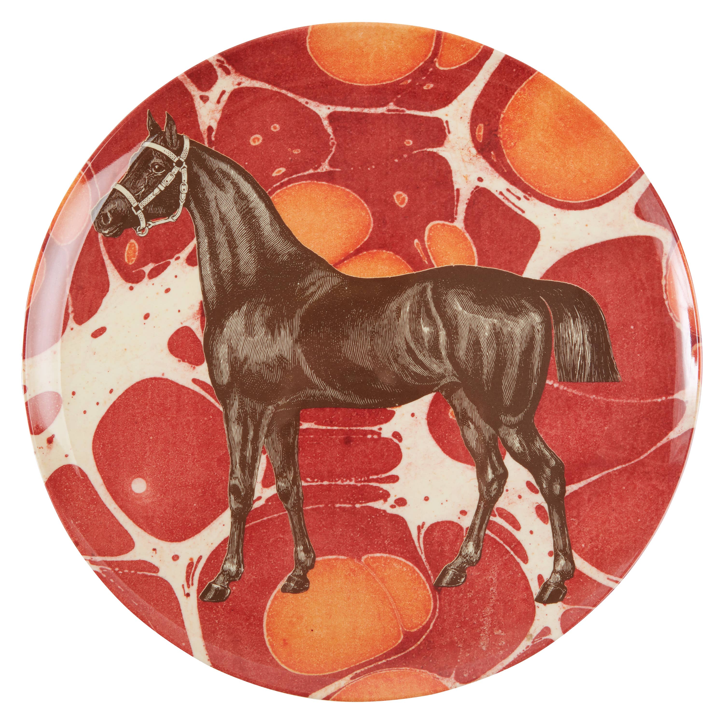 Equus Dinner Plates, Set of Four