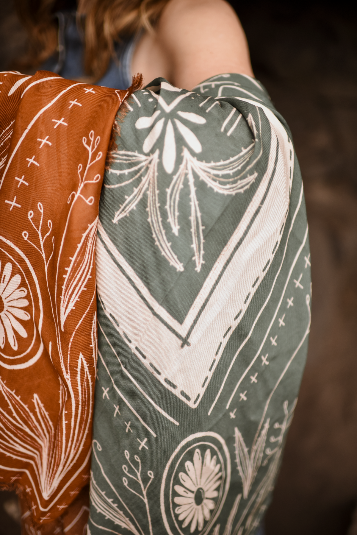 The Desert Sage Bandana Wrap