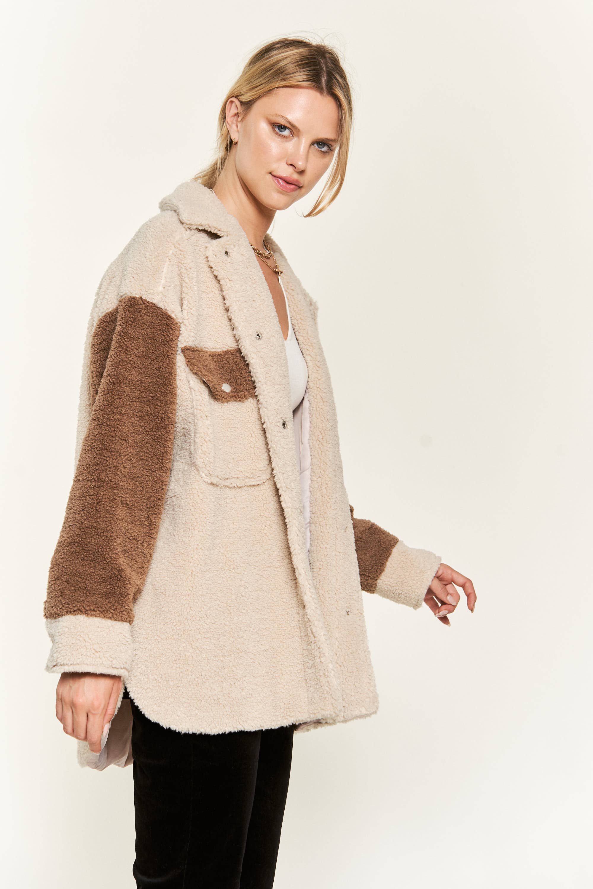 Rosalind Sherpa Shacket