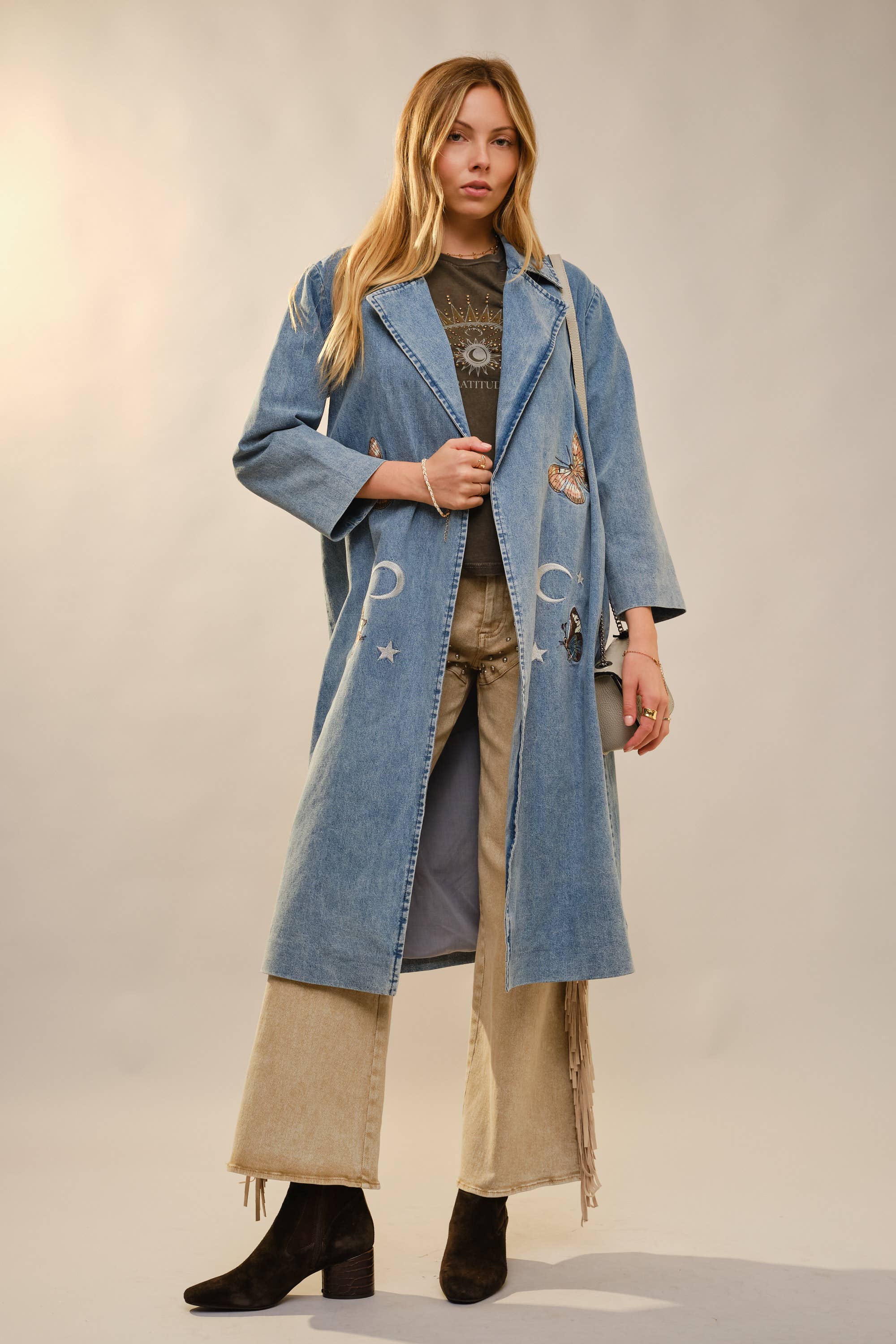 Celestial Range Denim Coat