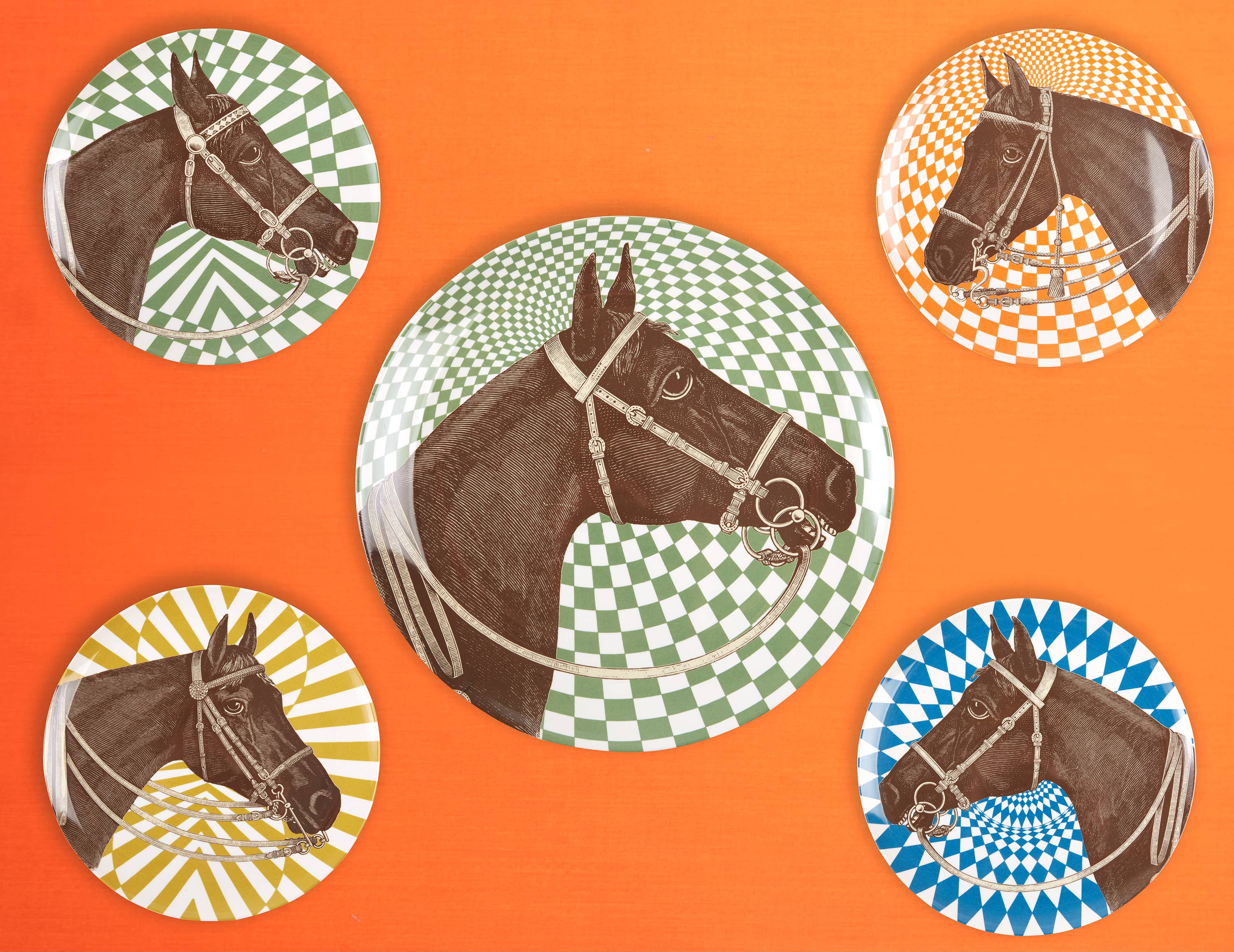 Equus Round Platter