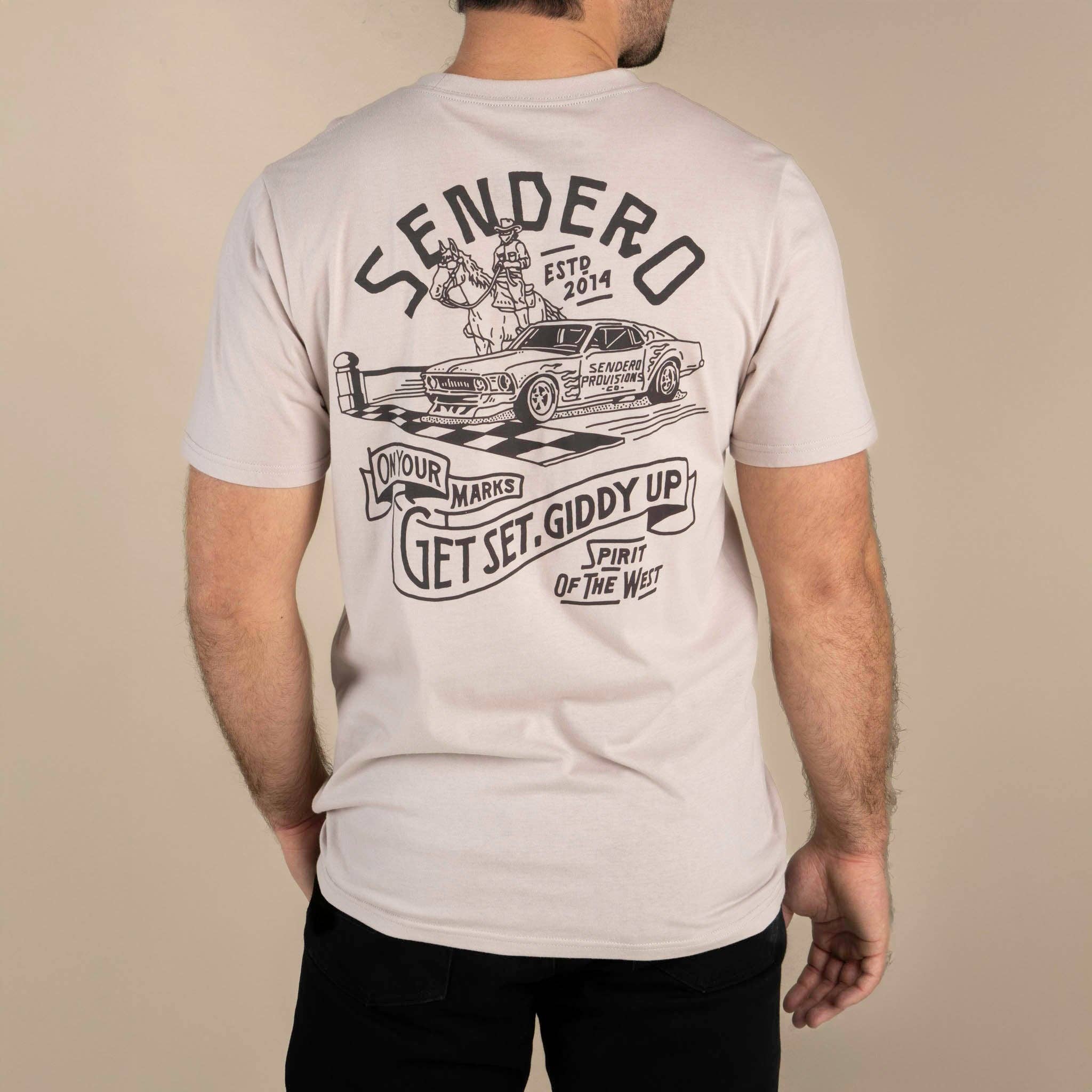 Giddy Up T-Shirt, Sand