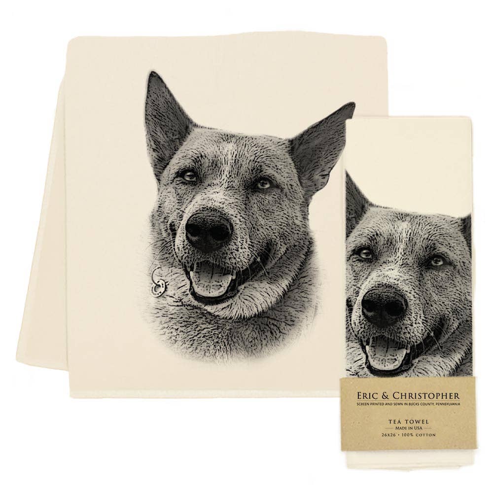 Australian Cattle Dog Tea Towel
