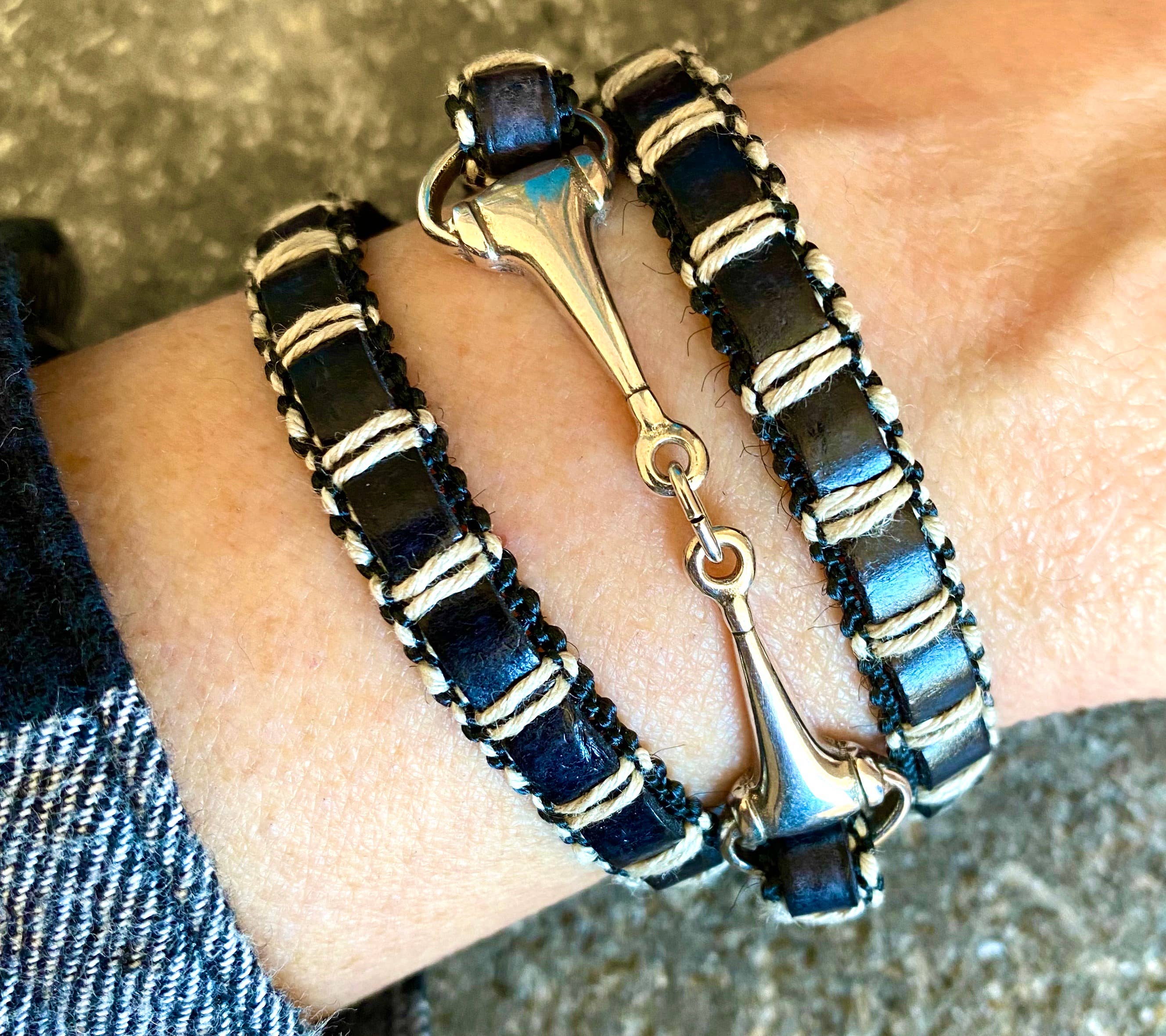 Stirrup Wrap Bracelet